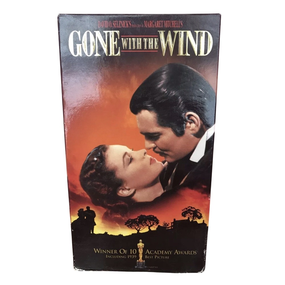 'Gone with the Wind' 10‎ Academy Awards! Collector Set Movies VHS Vintage